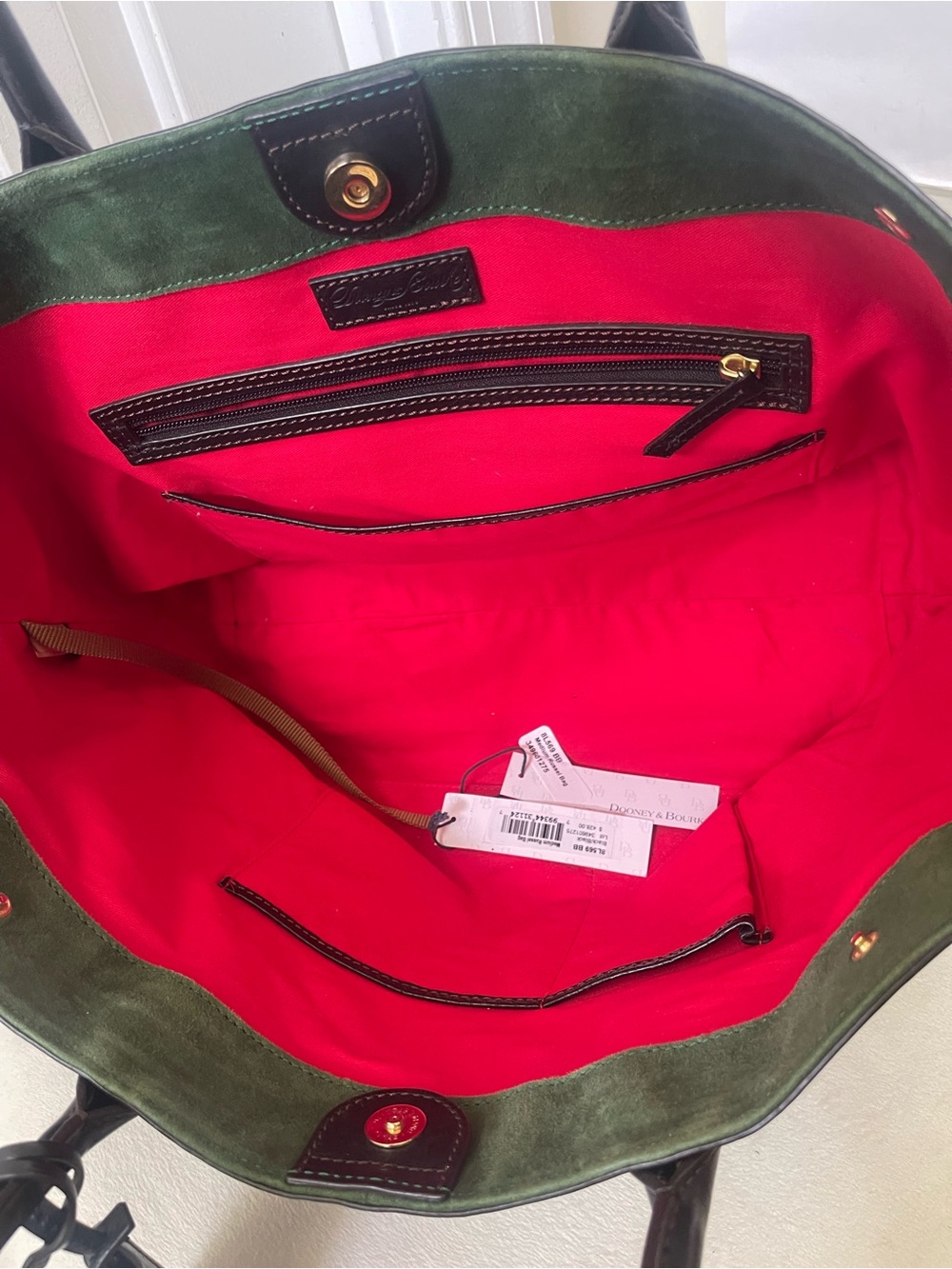 Dooney & Bourke  Russel Florentine leather Tote - Picture 5 of 15